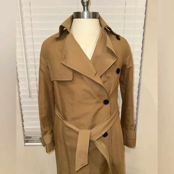 ALLSAINTS Beige Trench Coat – Size Small (S) - Picture 2 of 5